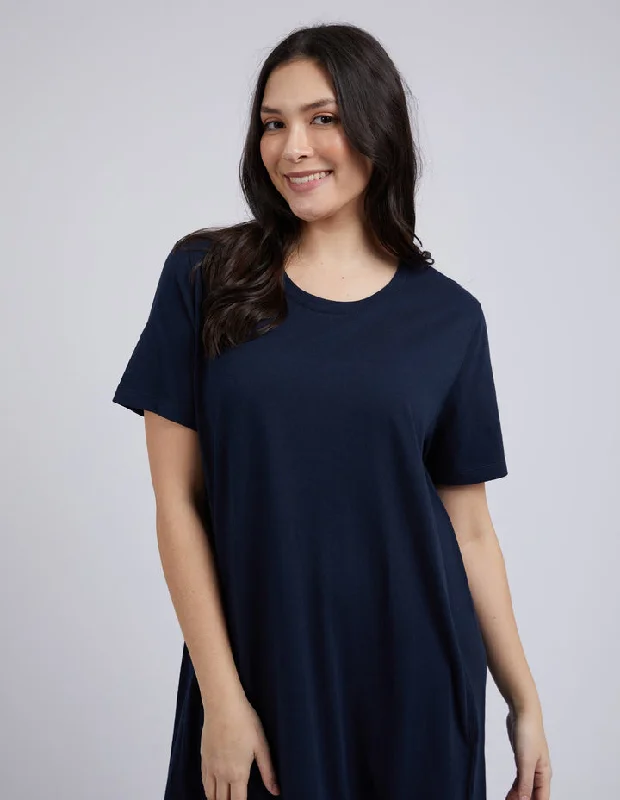 Elm Adira Dress Navy