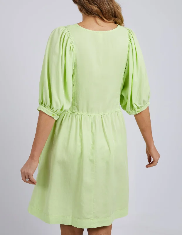 Elm Bliss Washed Dress Keylime