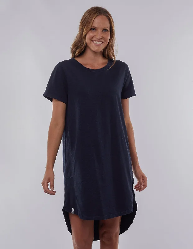 Elm Easy Living Dress Navy