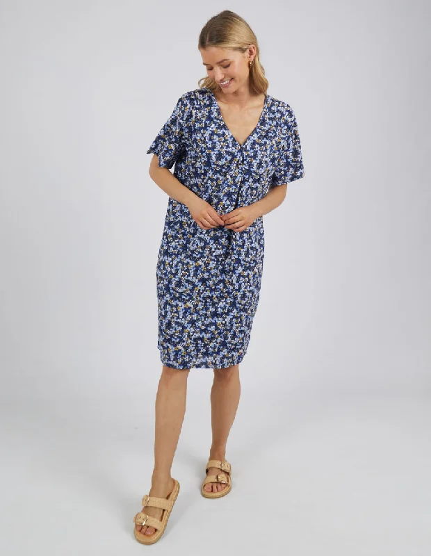 Foxwood Eva Dress Floral Blue