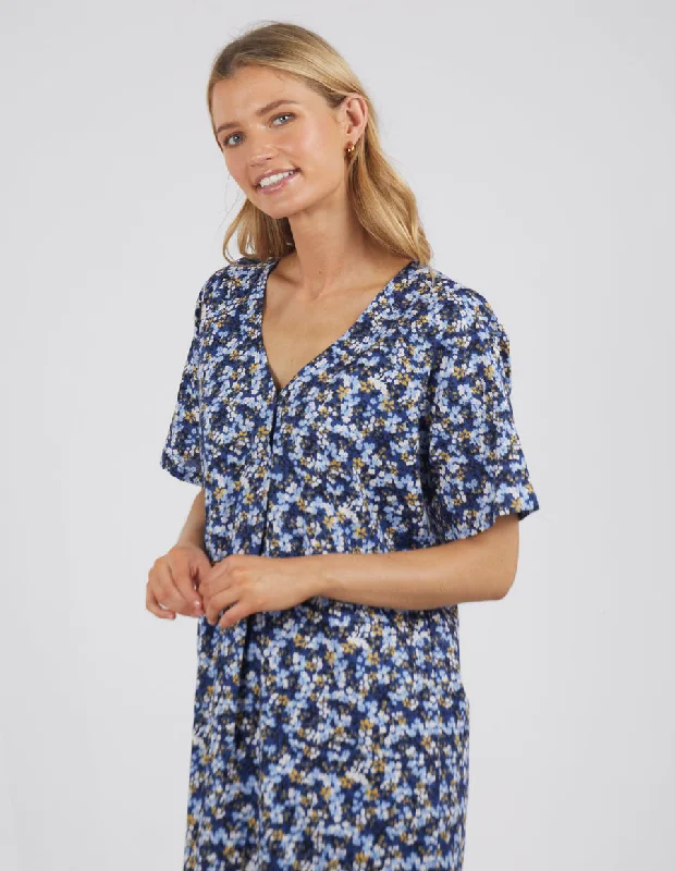 Foxwood Eva Dress Floral Blue