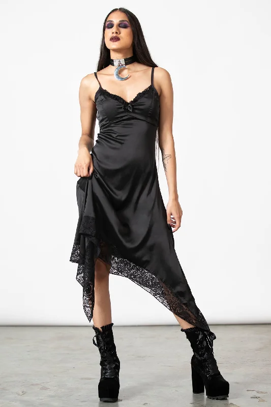 Loya Satin Maxi Dress