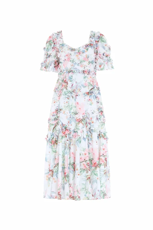 Paradise Garden Alice Crepe Ballerina Dress