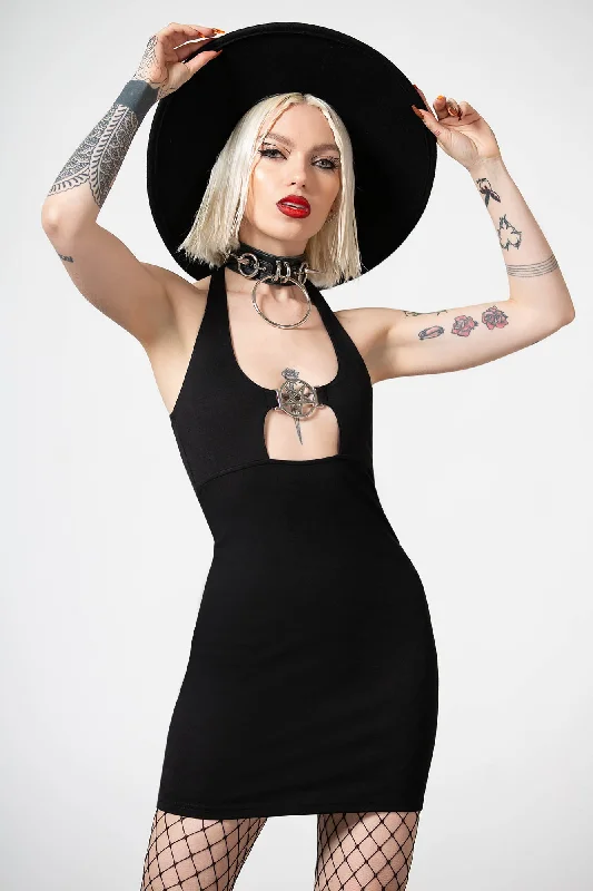 Penumbra Halter Dress