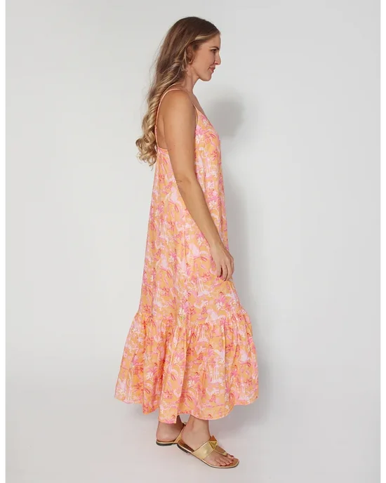 Stella + Gemma Sunset Dress Tulleries Topaz