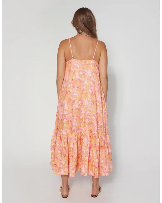 Stella + Gemma Sunset Dress Tulleries Topaz