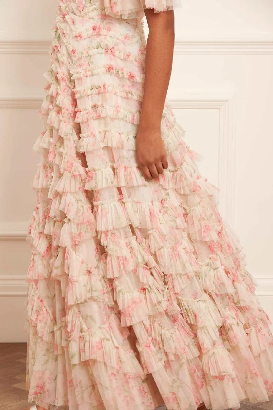 Summer Posy Lana Off-Shoulder Gown