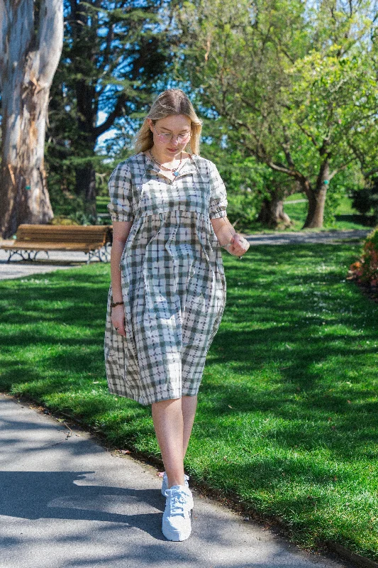 Swanndri Bellewood Dress Ivy Check