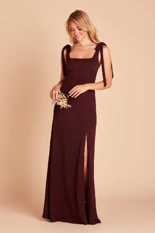 Alex Convertible Dress - Cabernet