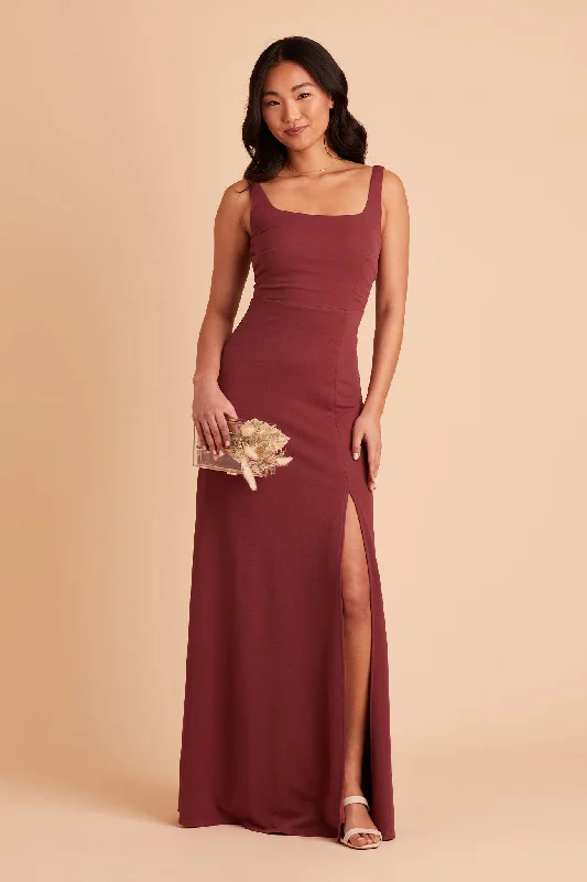 Alex Convertible Dress - Rosewood