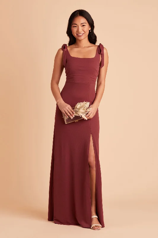 Alex Convertible Dress - Rosewood