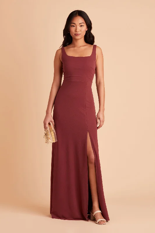 Alex Convertible Dress - Rosewood