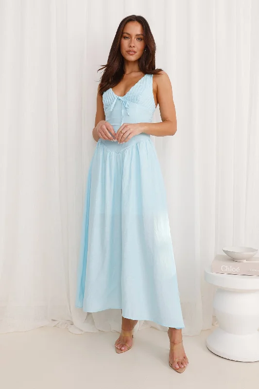 Breeze Belle Maxi Dress Blue