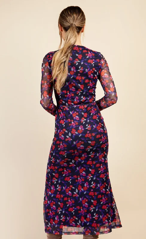 Floral Print Midaxi Dress by Vogue Williams