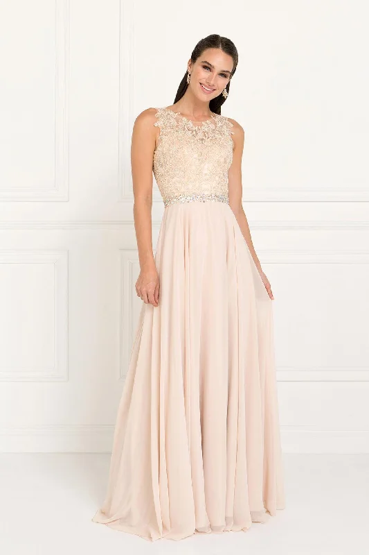 Long Bridesmaid Prom Dress Formal