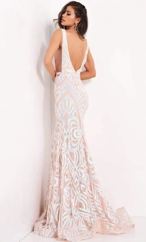 Jovani 02753 Prom Sleeveless Mermaid Long Dress