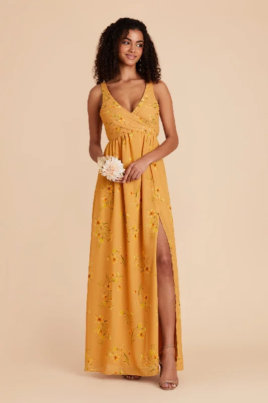 Laurie Empire Dress - Marigold Le Fleur