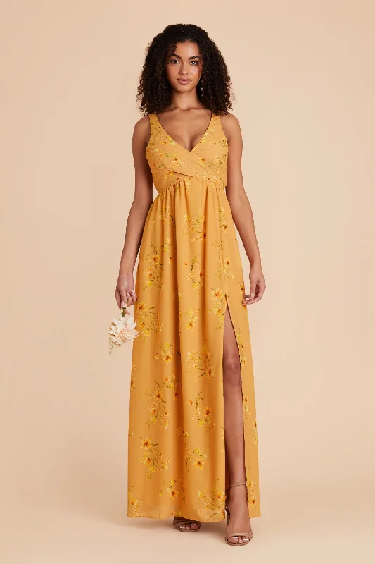 Laurie Empire Dress - Marigold Le Fleur