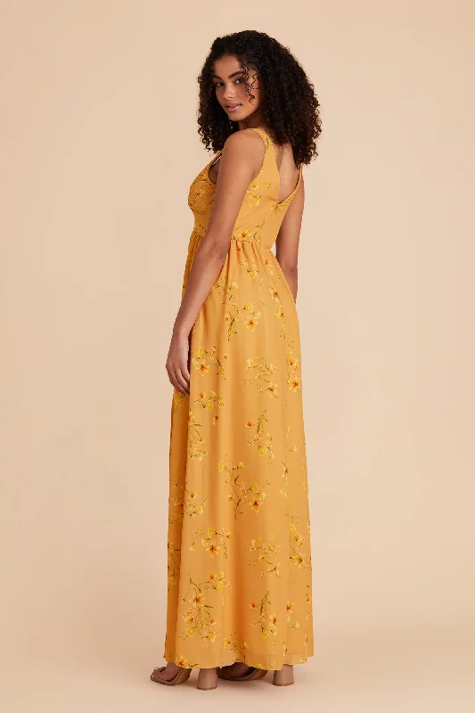 Laurie Empire Dress - Marigold Le Fleur