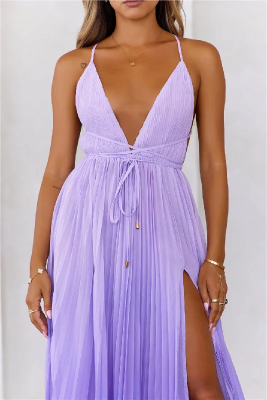 Love Letter To You Maxi Dress Lilac