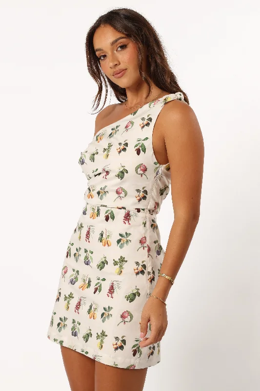 Mariella Off Shoulder Mini Dress - Floral