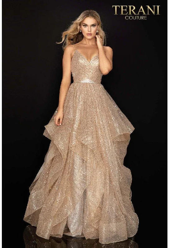 Terani Couture 2011P1214 Longitter Tulle Prom Dress