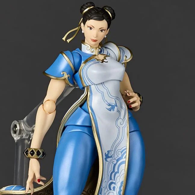 Mattel DC Multiverse Action Figures​ Amazing Yamaguchi Revoltech NR063 Chun-Li (Street Fighter 6)