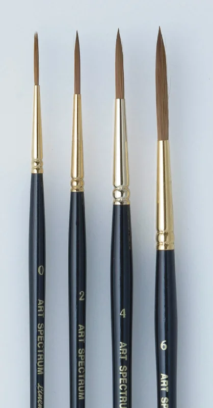 Art supplies for creating wall art for the living room​ Art Spectrum Linemaster Brushes