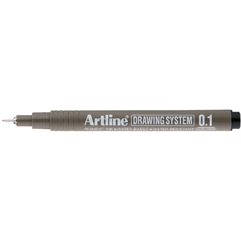 Painting and handicraft supplies for music - themed projects​ Artline 231 Black Drawing System Pens