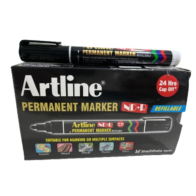 Oil painting canvases stretched on wooden frames​ Artline ND+R Permanent Marker