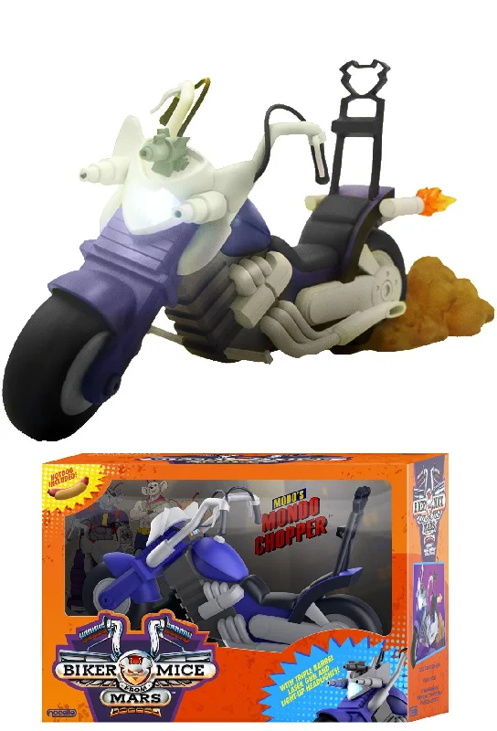 Stranger Things Demogorgon and Character Action Figures​ Biker Mice From Mars Modo's Mondo Chopper 7" Inch Scale Vehicle - The Nacelle Company