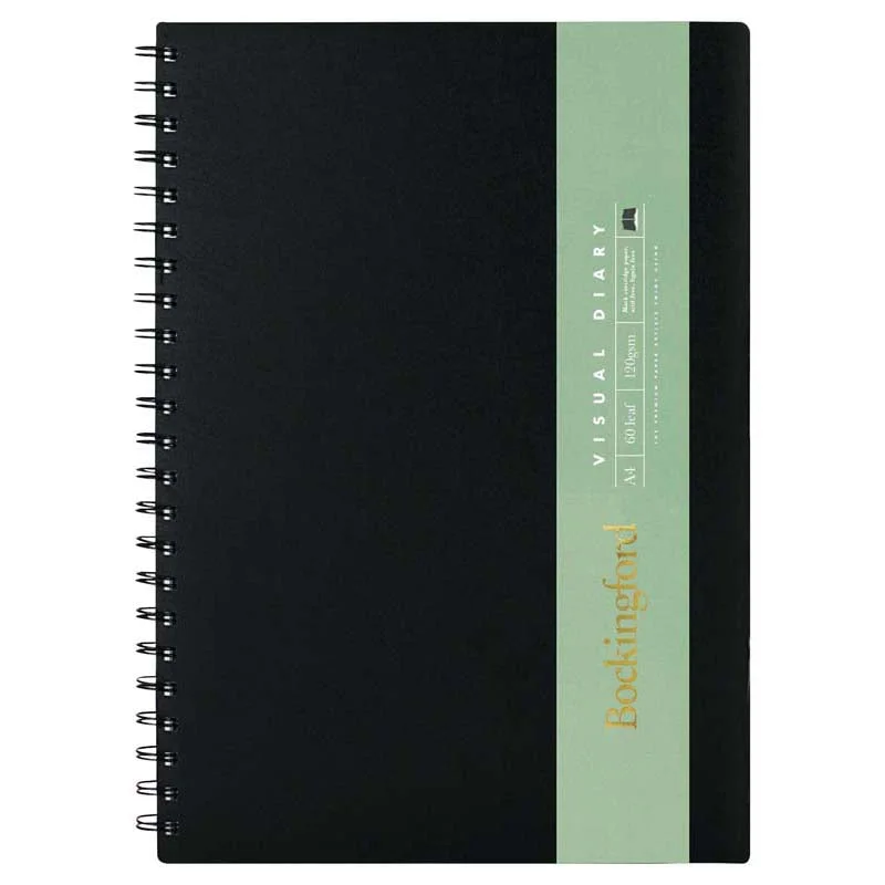 Art supplies for mixed - media collages​ Bockingford A4 60 Leaf 120gsm Visual Diaries