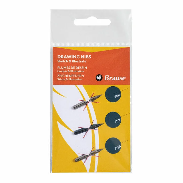 Paint sprayers for smooth and even application in painting​ Brause Drawing Nib Set