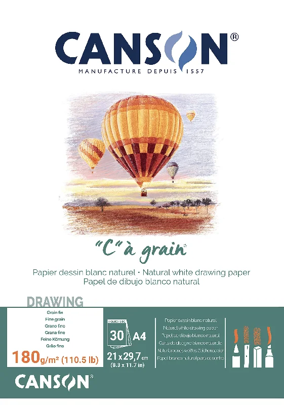 Pressed - flower art supplies for preserving and using flowers​ Canson "C" à grain 180gsm 30 Sheet Pads