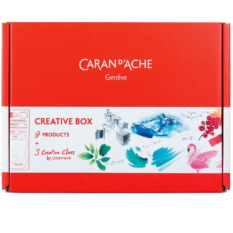 Art supplies for seniors in assisted living facilities​ Caran DÁche Creative Box Gift
