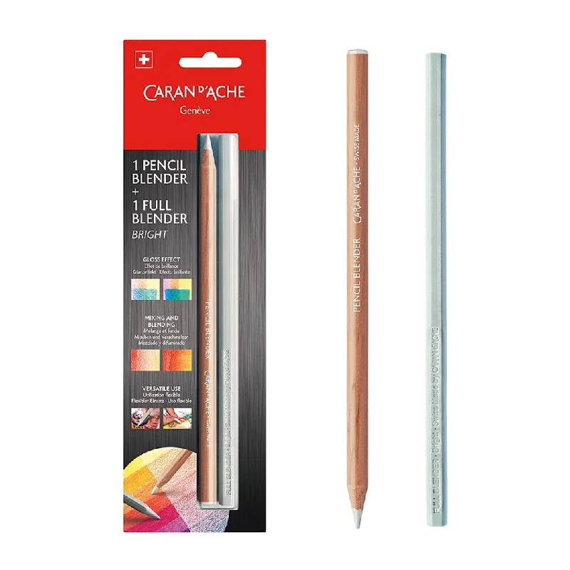 Fabric painting dyes for customizing clothes and textiles​ Caran d'ache Full Blender + Pencil Blender 2 PC