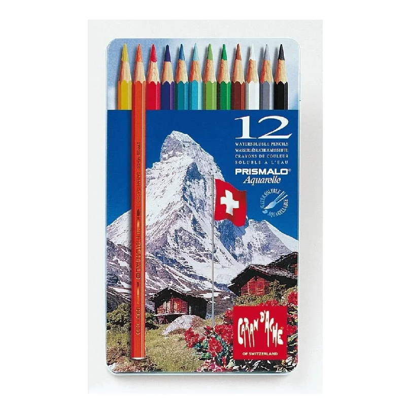 Budget - friendly art supplies for students on a tight budget​ Caran d'ache Prismalo Aquarelle Colour Pencil