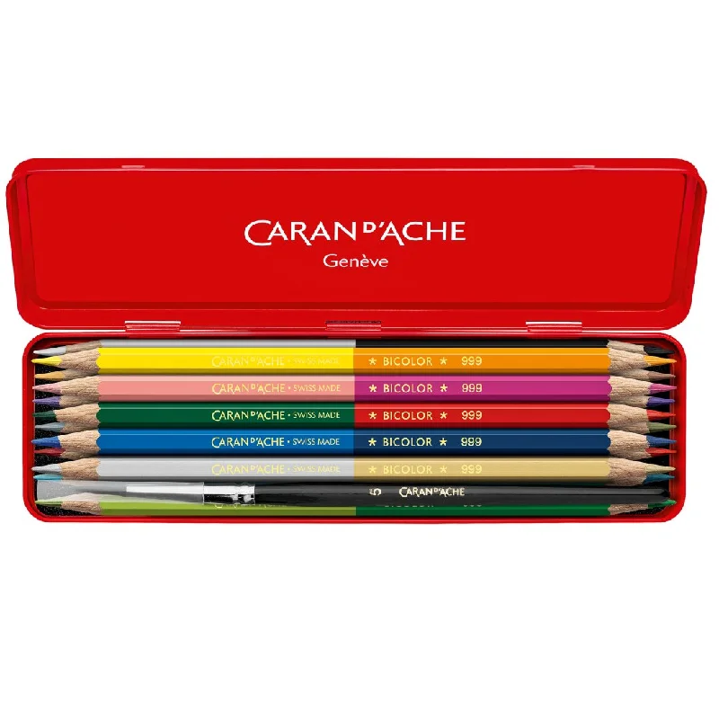 DIY art supplies for home - improvement projects​ Caran Dache Prismalo® Bicolor Pencil Wonder Forest Set
