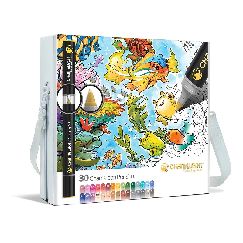 Embroidery floss in a wide range of colors for stitching​ Chameleon Color Tones 30 Pen Complete Set
