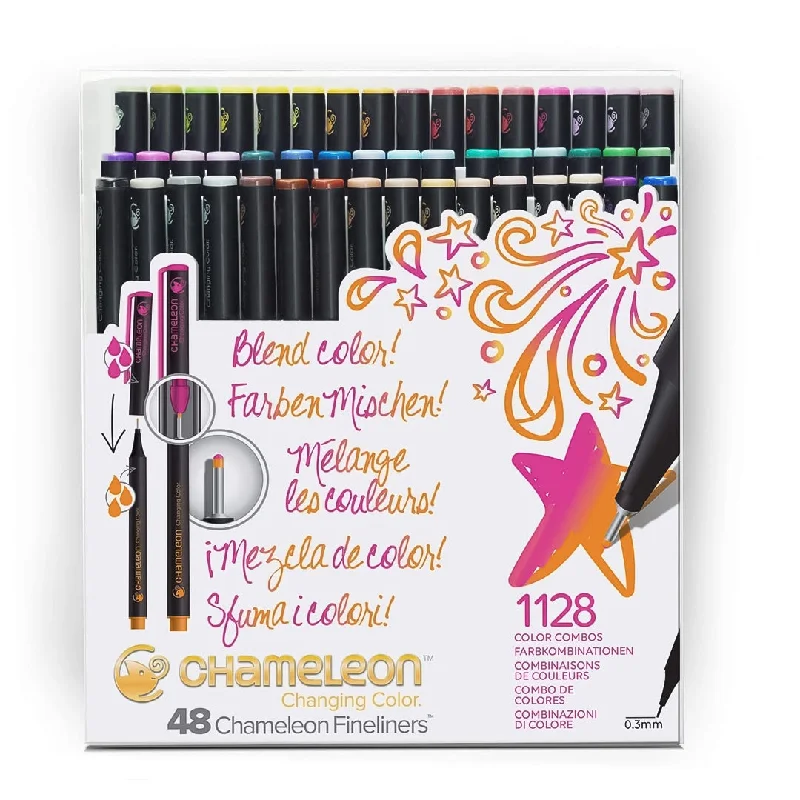 Watercolor paper with different textures for painting​ Chameleon Fineliners 48 pack Brilliant Colors