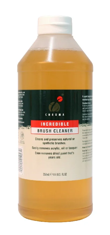 Needle - felting art supplies for creating 3D woolen art​ Chroma Incredible Brush Cleaner 1 Litre