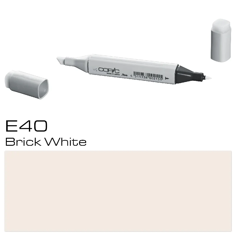 E40 Brick White