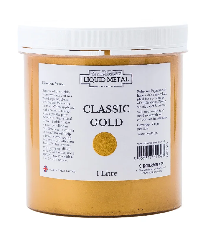 Calligraphy art supplies for beautiful handwriting​ Liquid Metal - 1 & 5 Litre