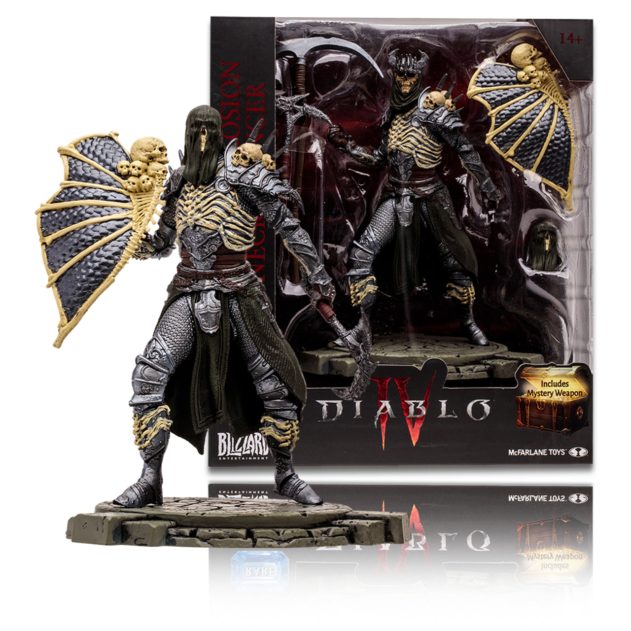 Barbie Fashionista Action Figures with Trendy Outfits​ Corpse Explosion Necromancer: Rare (Diablo IV) 1:12 Posed Figure - McFarlane Toys