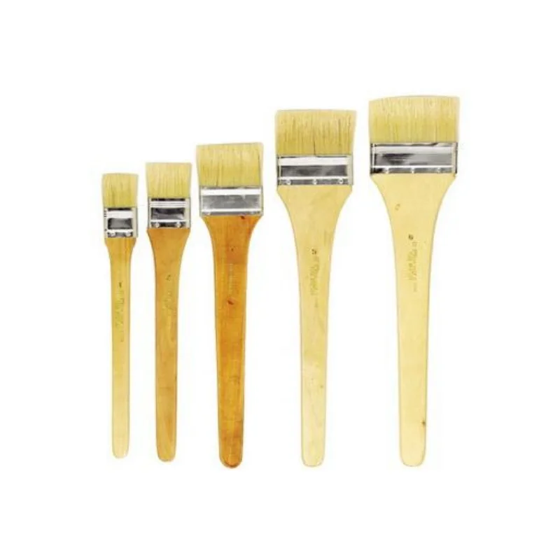 Gouache paint sets for opaque and vibrant paintings​ Das Eterna 691 Hog Bristle Wash Brushes