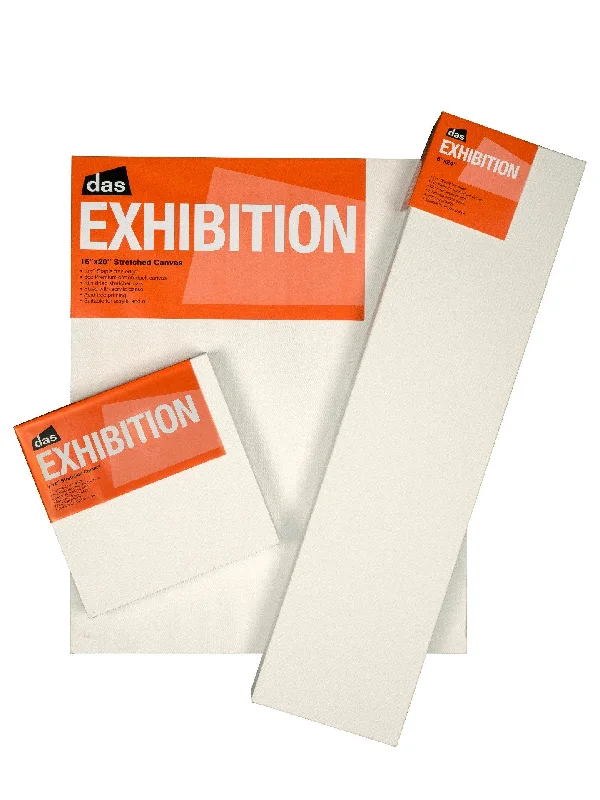 Glitter art supplies for adding shine to paintings and crafts​ Das Exhibition 1.5 Canvas - Box Of 10