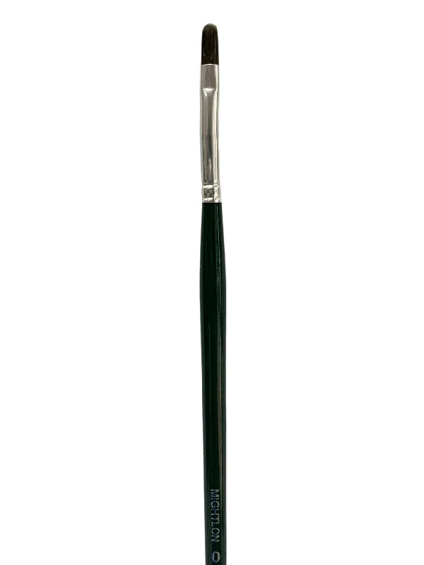 Handicraft supplies for making baby shower gifts​ Das S6400 Mightlon Synthetic Filbert Long Handle Brushes