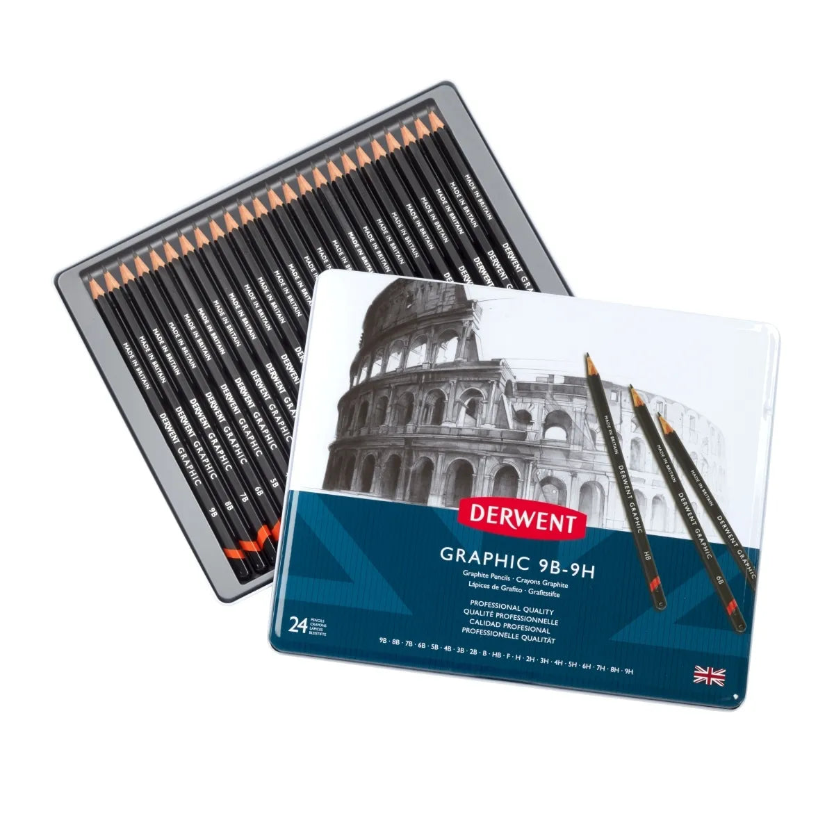 Modeling clay for sculpting small figures and objects​ Derwent Graphic Pencils Tin Of 24