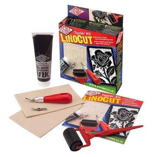 Painting and handicraft supplies for summer camps​ Essdee Linocut Taster Kit