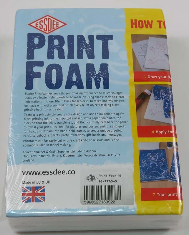Painting and handicraft supplies for beach - themed projects​ Essdee Print Foam (5 Pack)